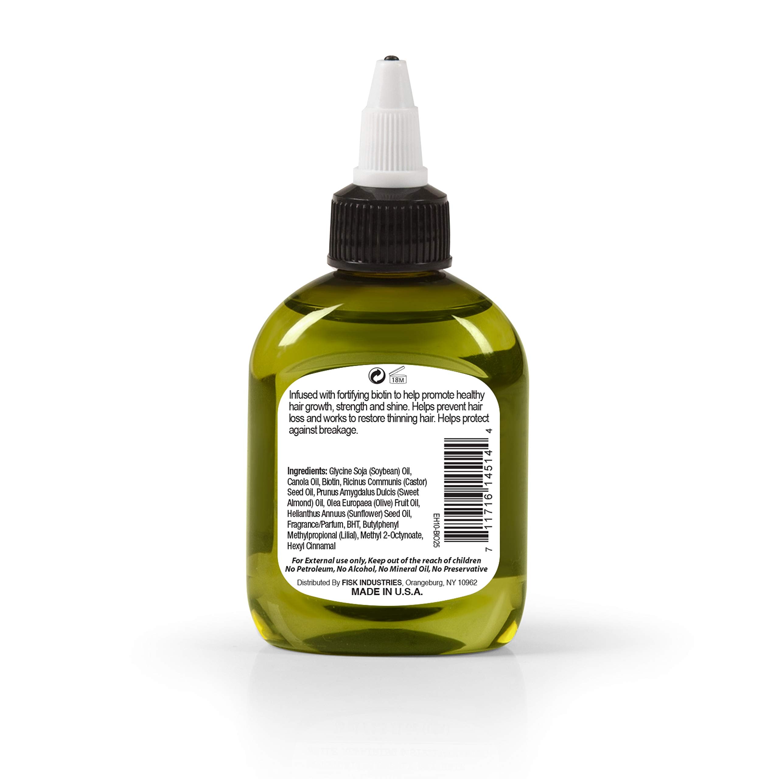 Ethereal Nature hair oil dropper dispensing a lightweight blend to smooth frizz