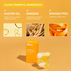 Ethique ginseng scalp invigorator detail suggesting energized scalp care.