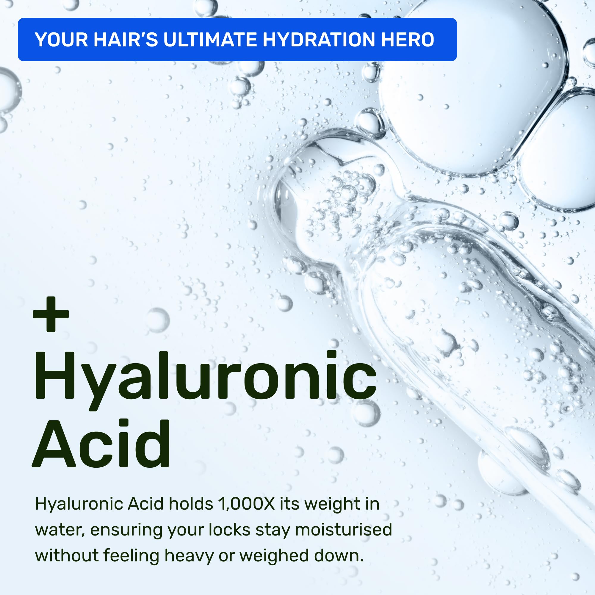 Ethique hydrating shampoo bar lather forming on the hand for travel-friendly use