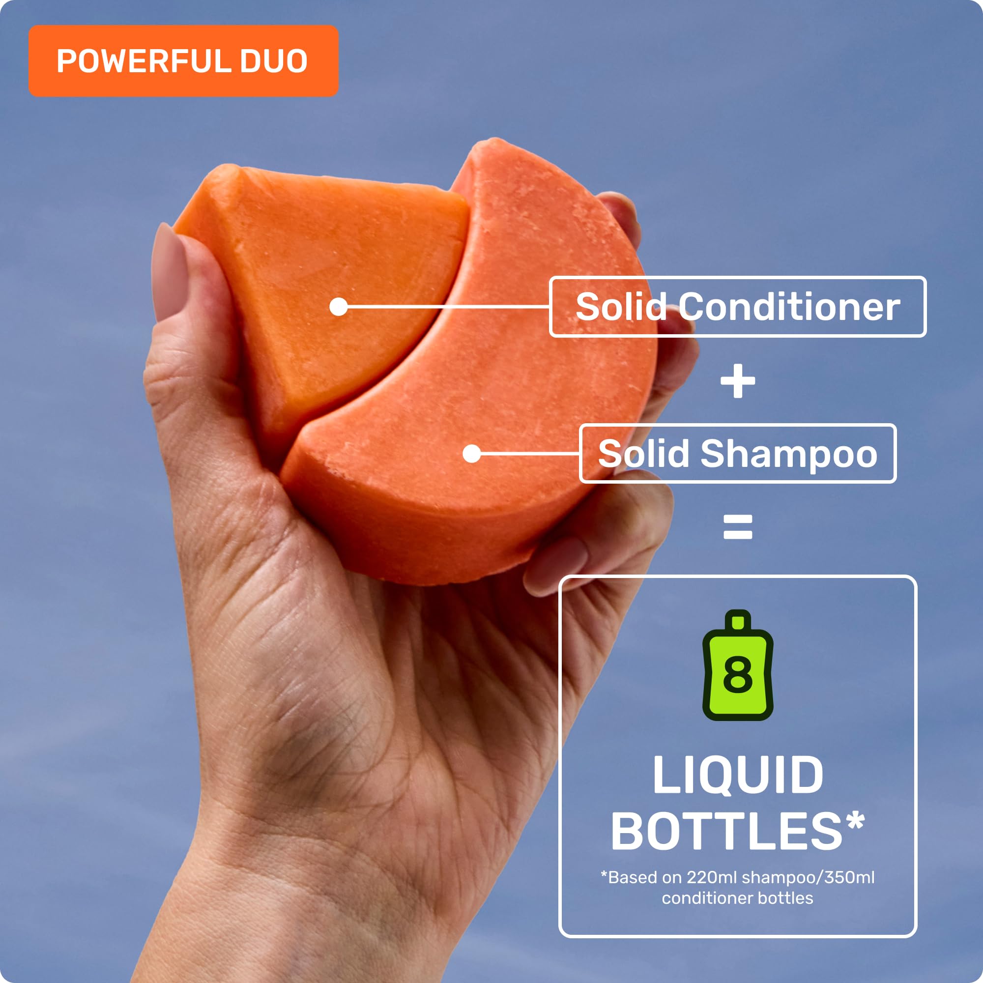Ethique volumizing shampoo bar color-safe formula protects color-treated hair.