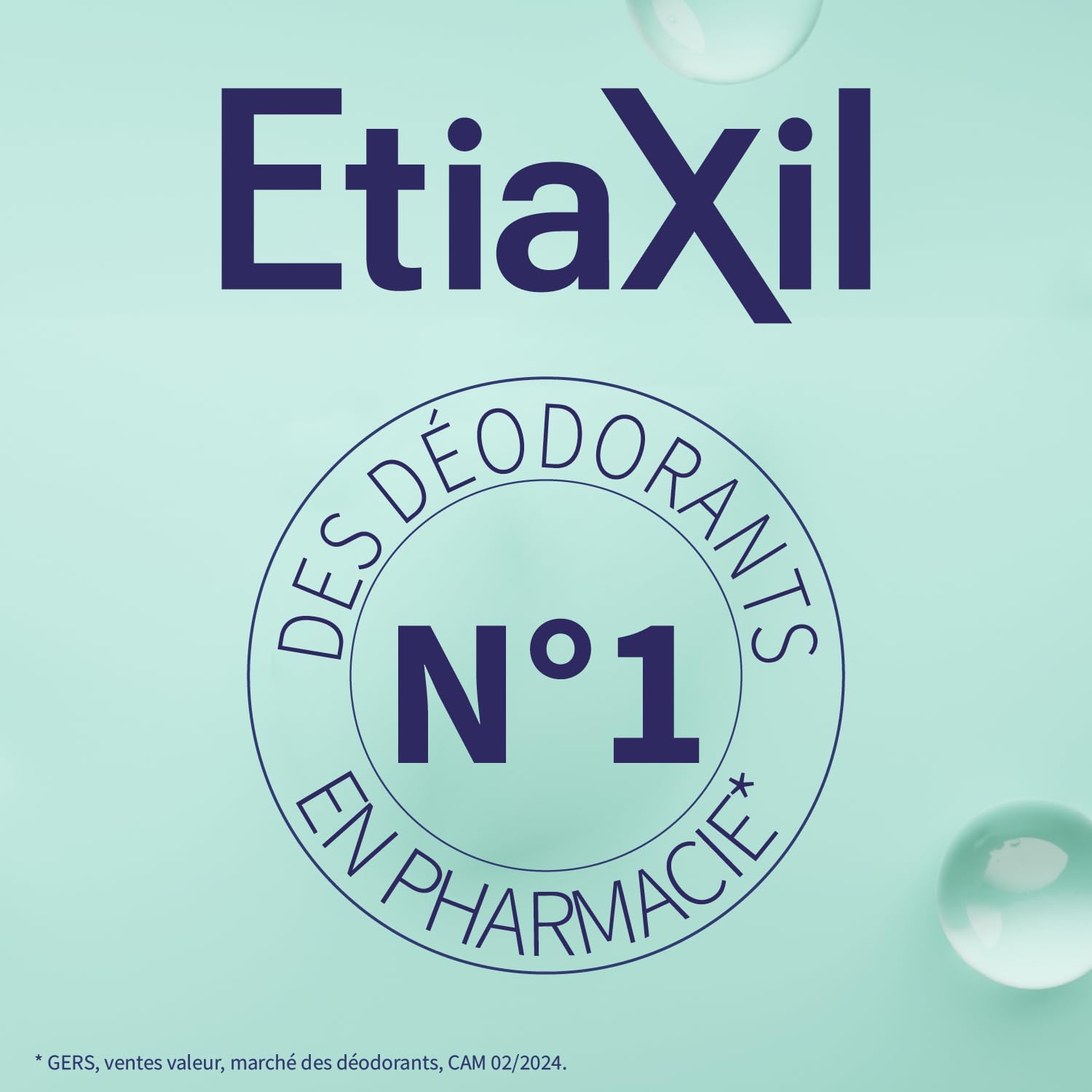 Etiaxil sensitive skin roll-on applying on underarm area