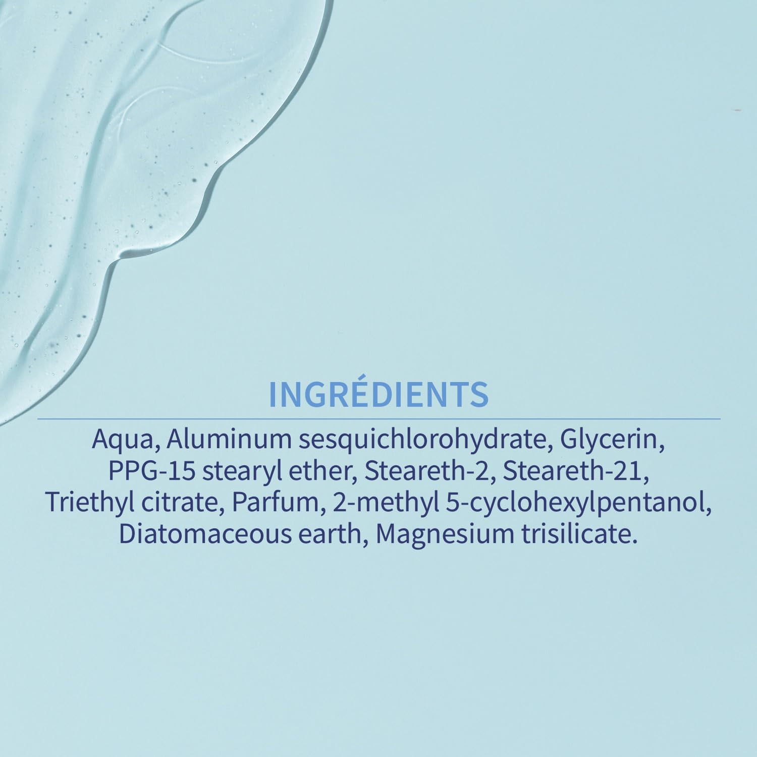 Etiaxil skin-comfort application shot suggests gentle roll-on feel.