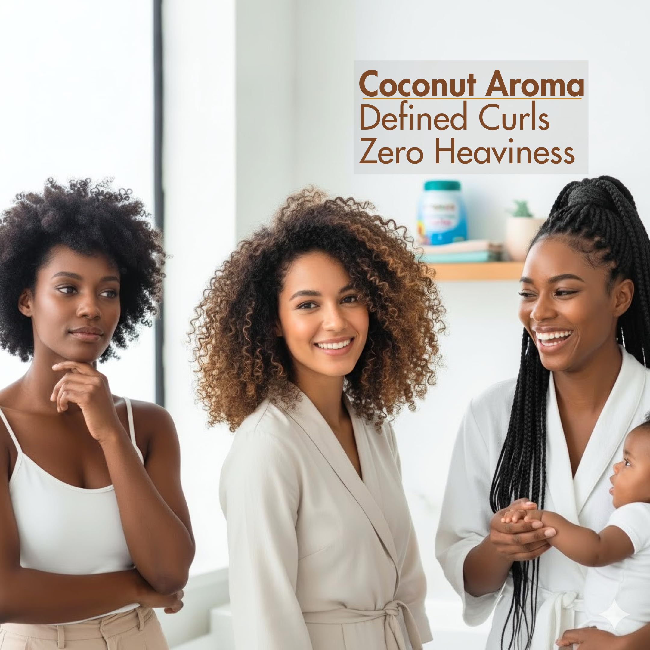 Etniker Caribe promotes healthy scalp for stronger curls and growth.