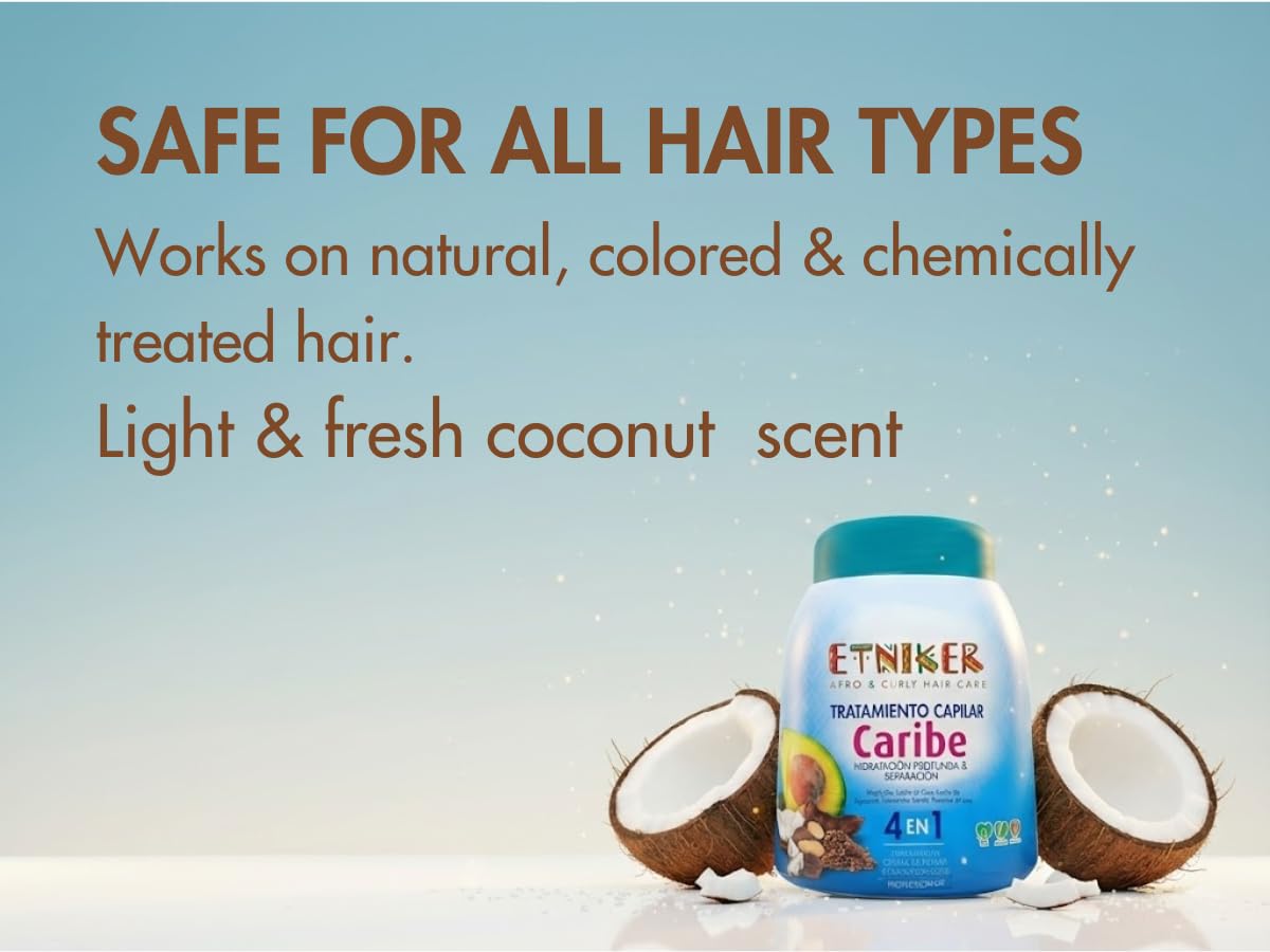 Etniker Caribe safe for color-treated hair with deep moisture.