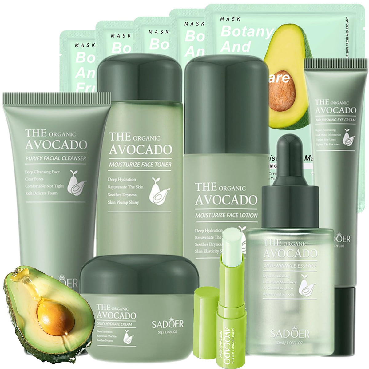 Etuanxi Avocado Cleanser 100g purifies pores and impurities for refreshed skin.