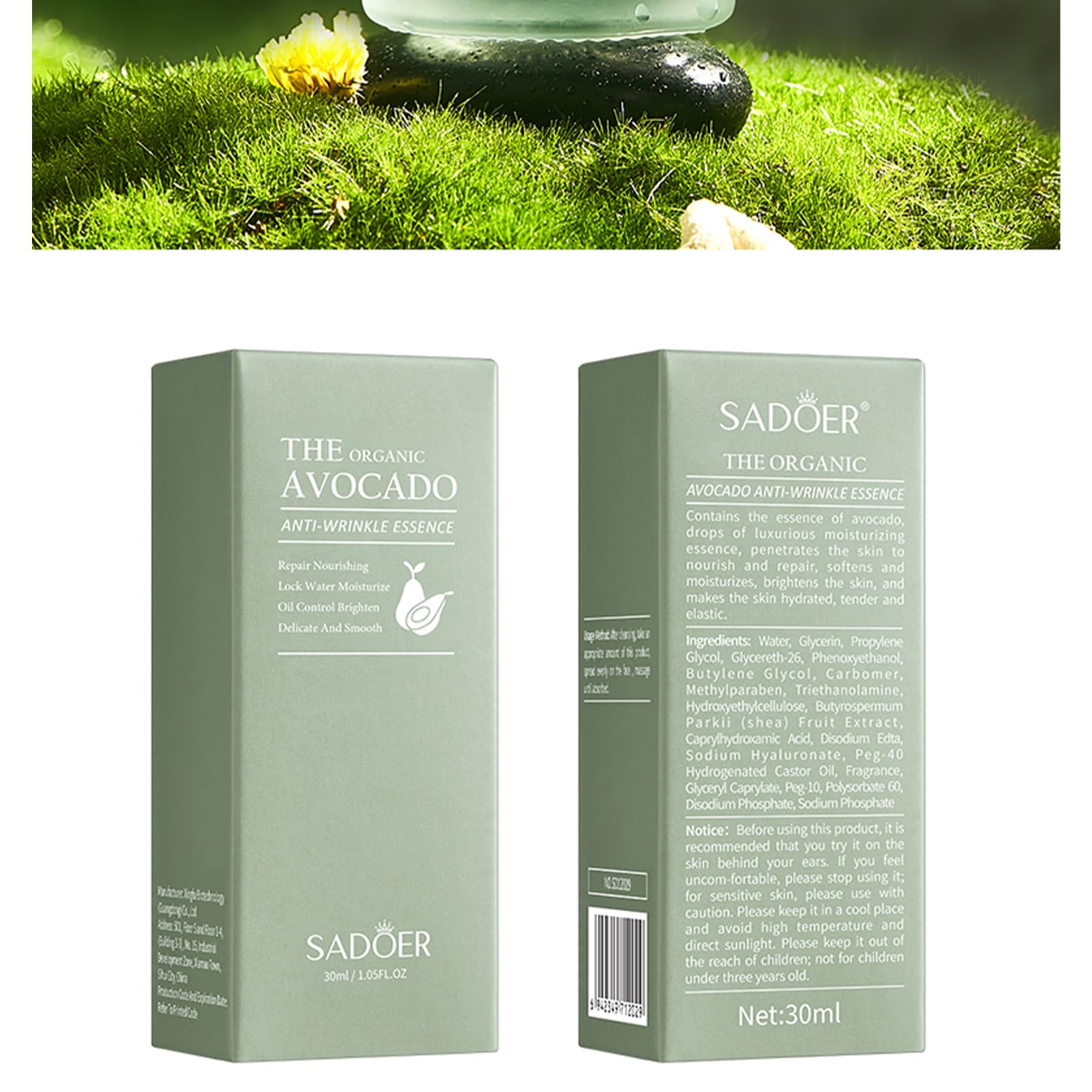 Etuanxi Avocado Face Masks collection provides nourishing care during routines.