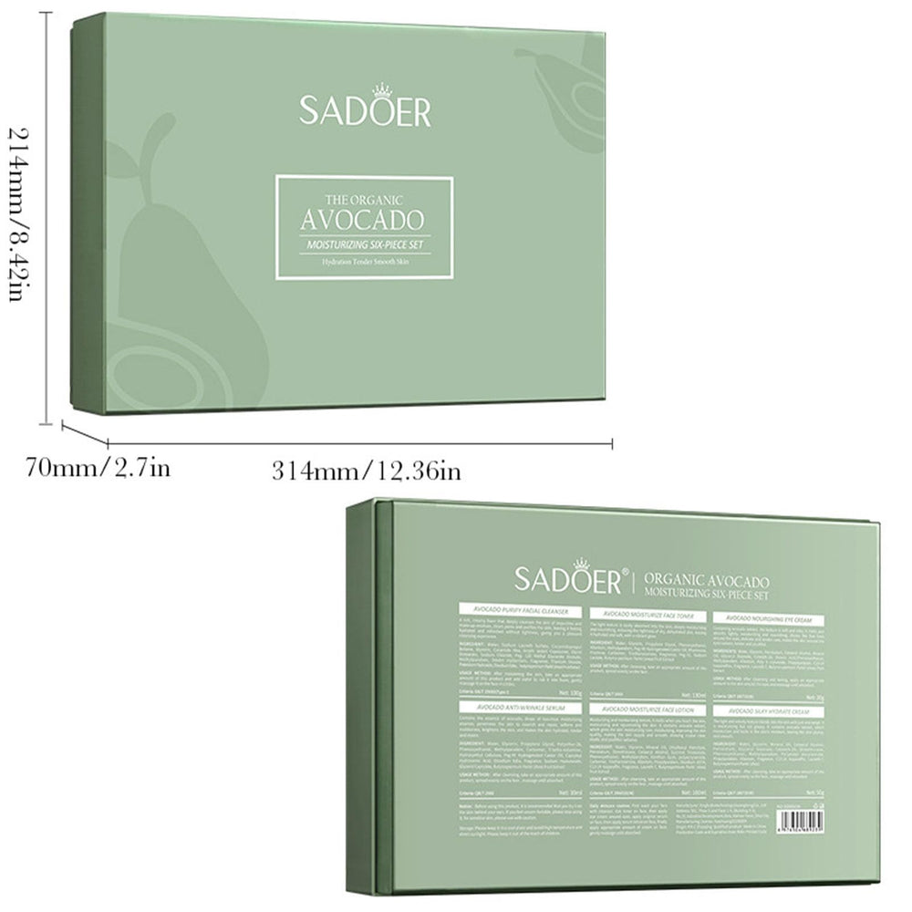 Etuanxi Avocado Serum application close-up showing silky texture on skin.