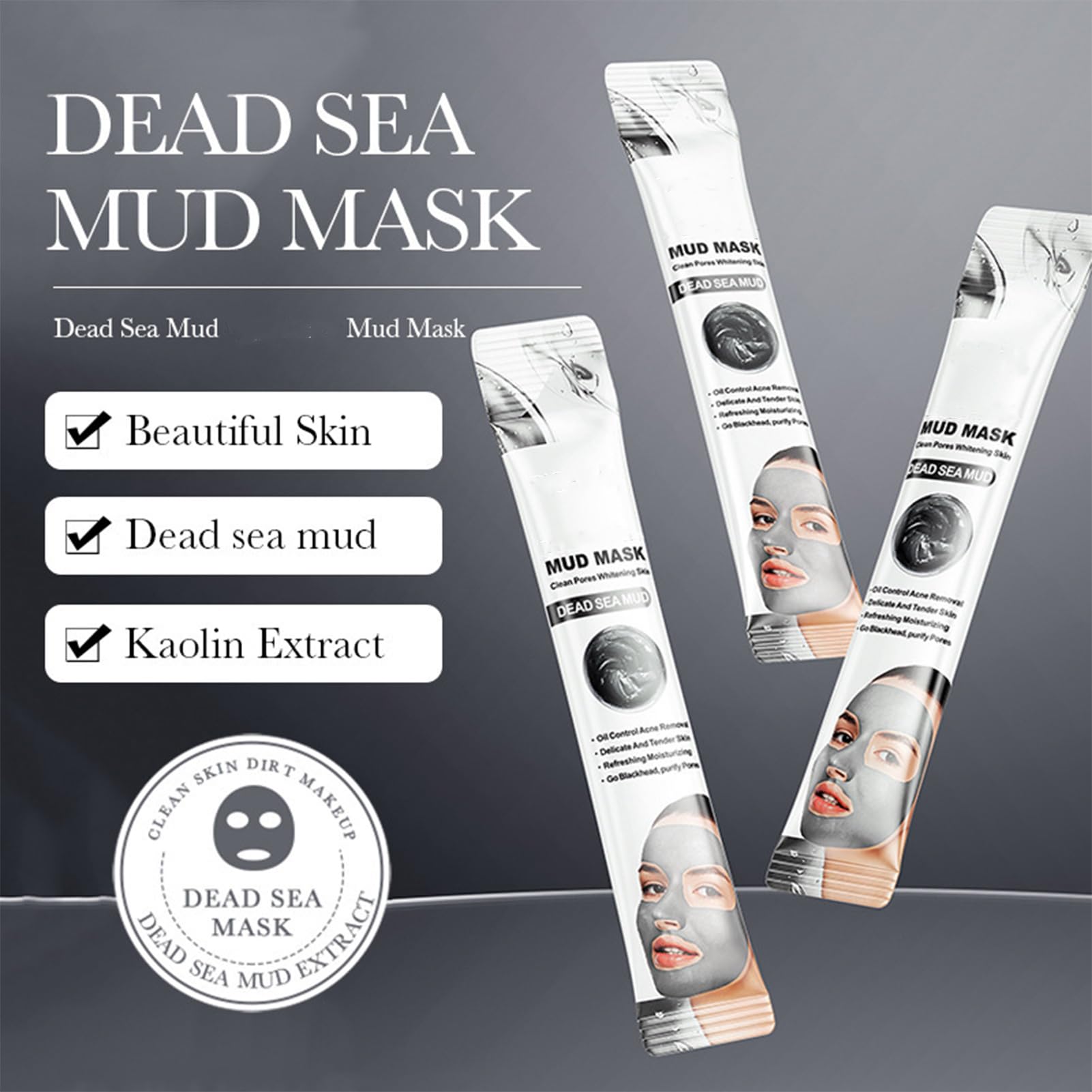 Etuanxi skincare routine with mud masks showing varied textures for different needs