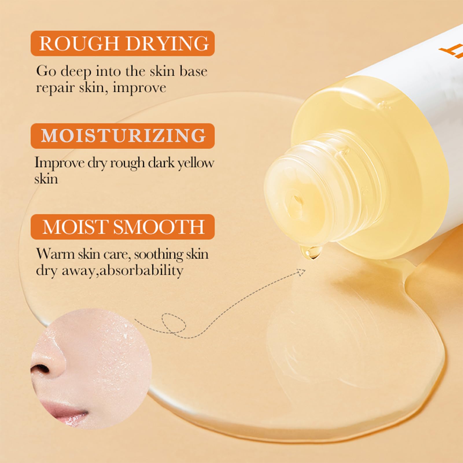 Etuanxi turmeric toner bottle promoting balanced moisture and refined pores.