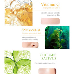 Etuanxi Vitamin C clay mask jar close-up highlighting brightening formula for refreshed skin