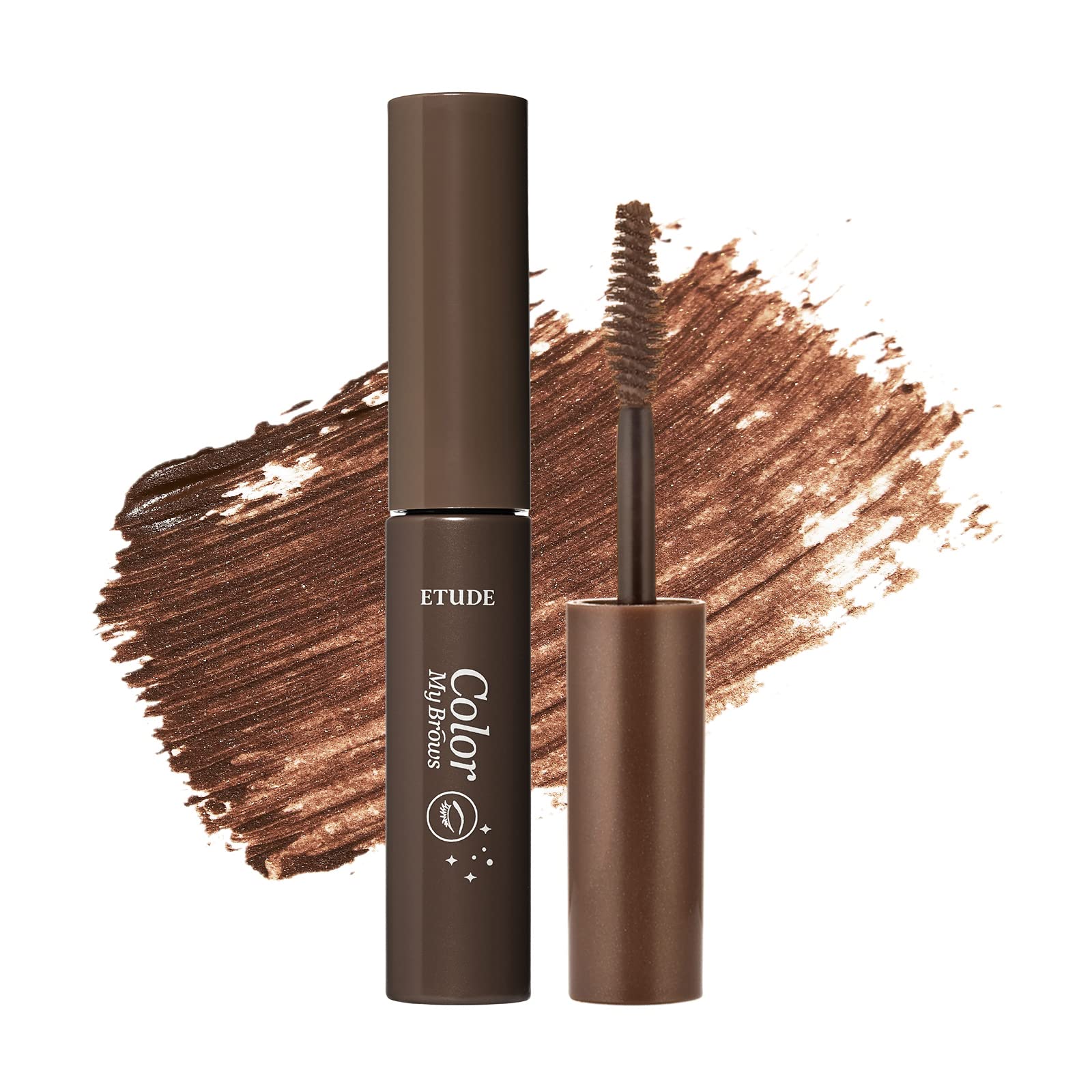 ETUDE Color My Brows Rich Brown for natural 3D brow definition.