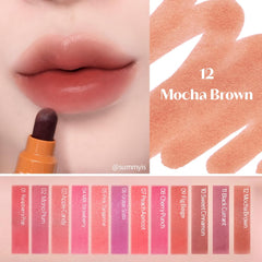 ETUDE Dear Darling Marker Tint 12 mocha brown easy-drawing tip for precise lip art