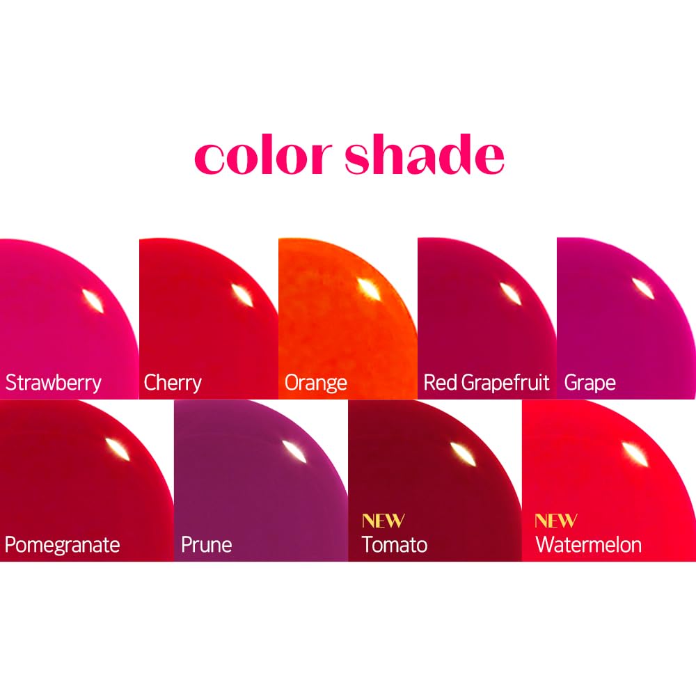 ETUDE Dear Darling Water Tint Orange Ade bottle delivers bright hue with refreshing feel