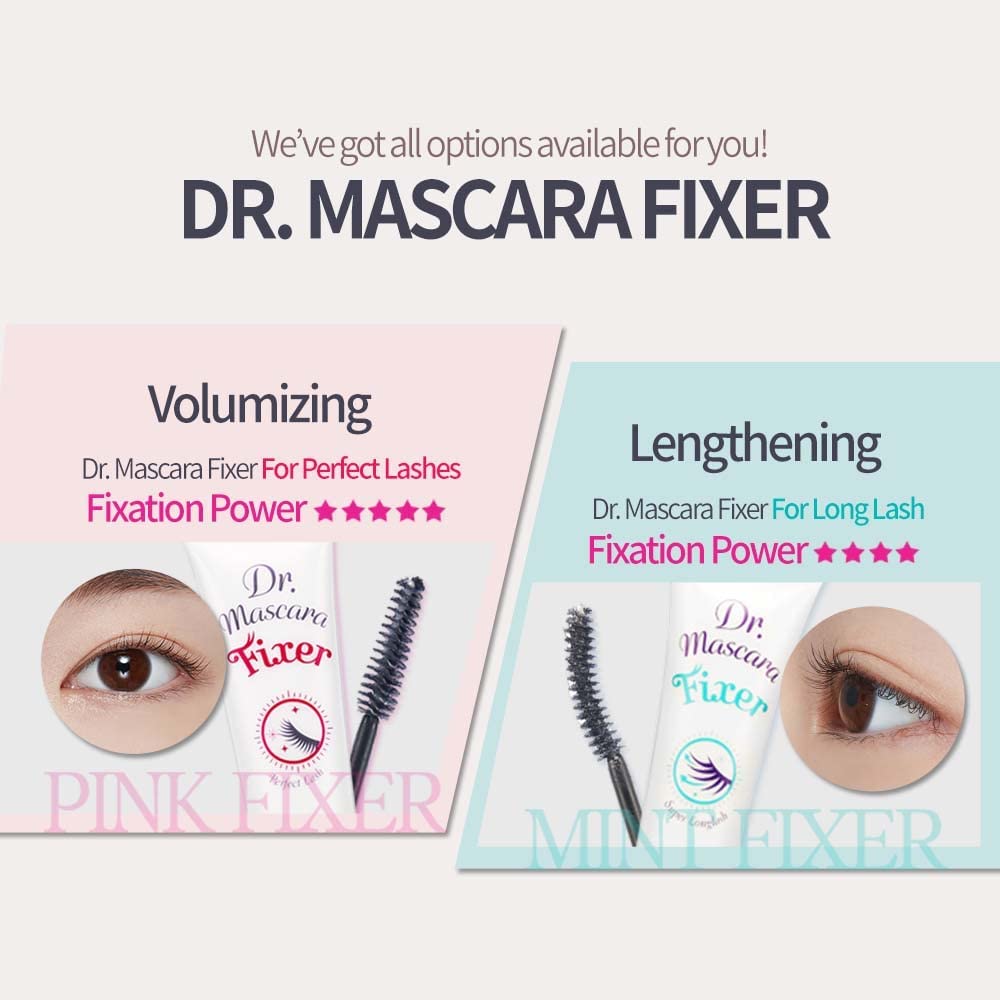 ETUDE Dr. Mascara Fixer swatches reveal natural lift