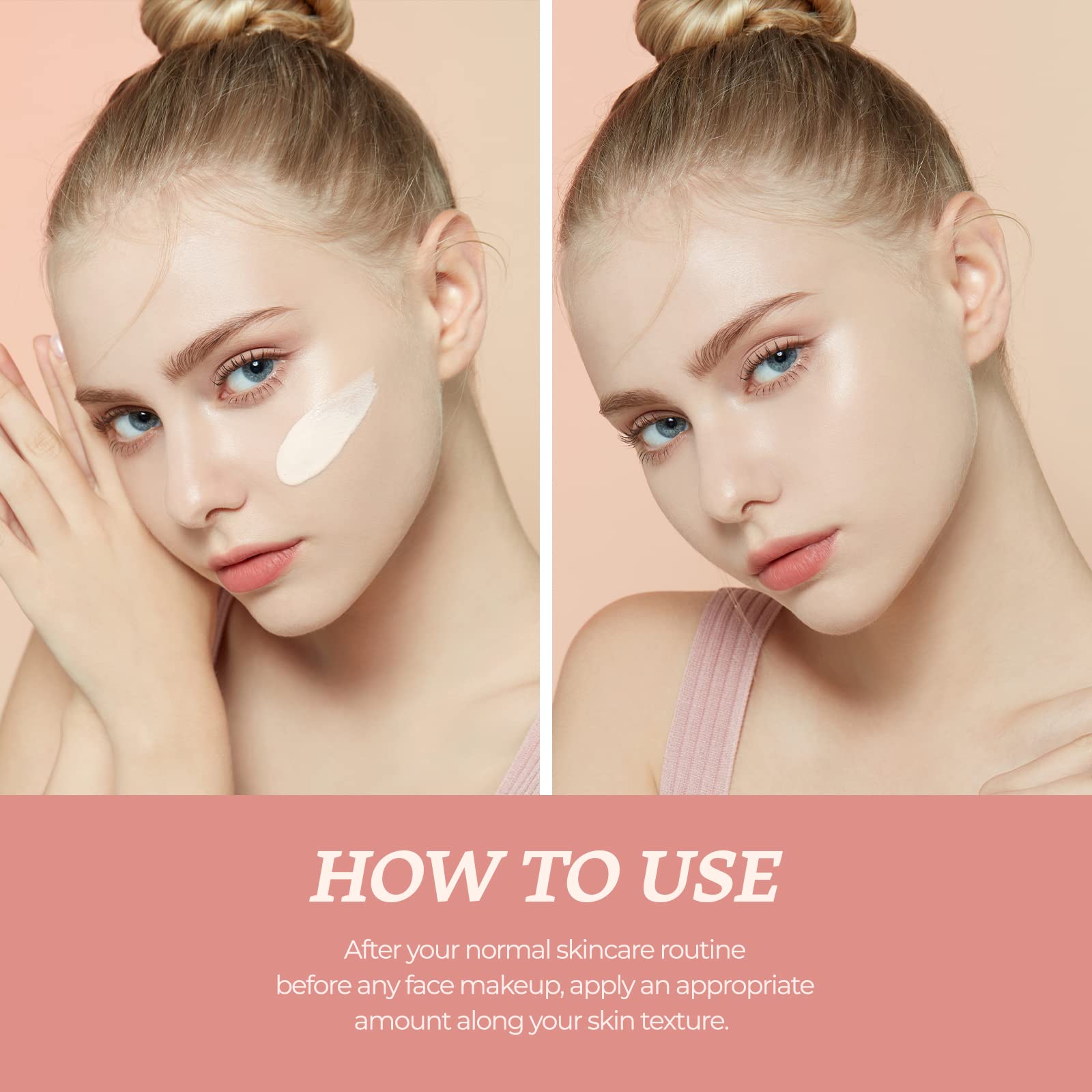 ETUDE on-face application swirl showcases smooth, even coverage.