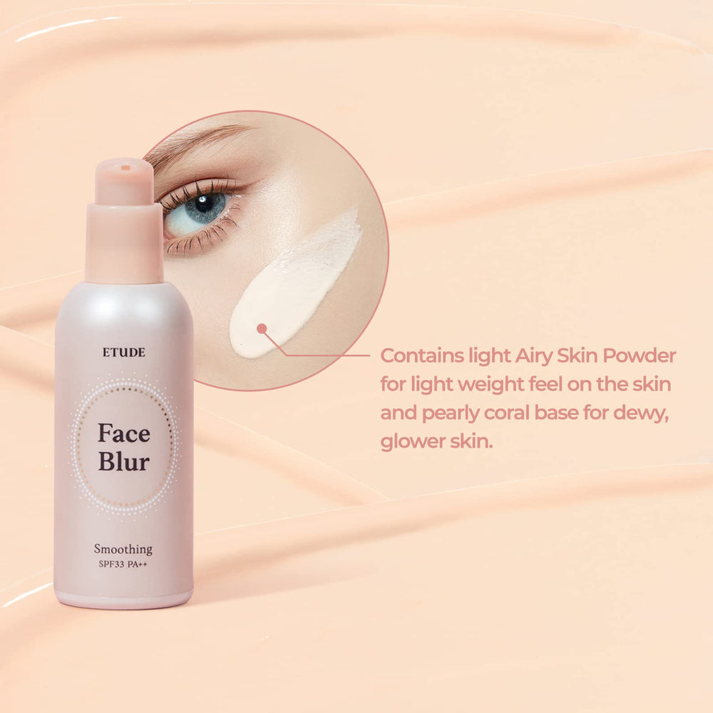 ETUDE SPF badge highlights SPF 33 PA++ protection at a glance.