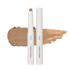 ETUDE Reborn Maker Contour Stick bottle close-up showing creamy formula for travel touch-ups