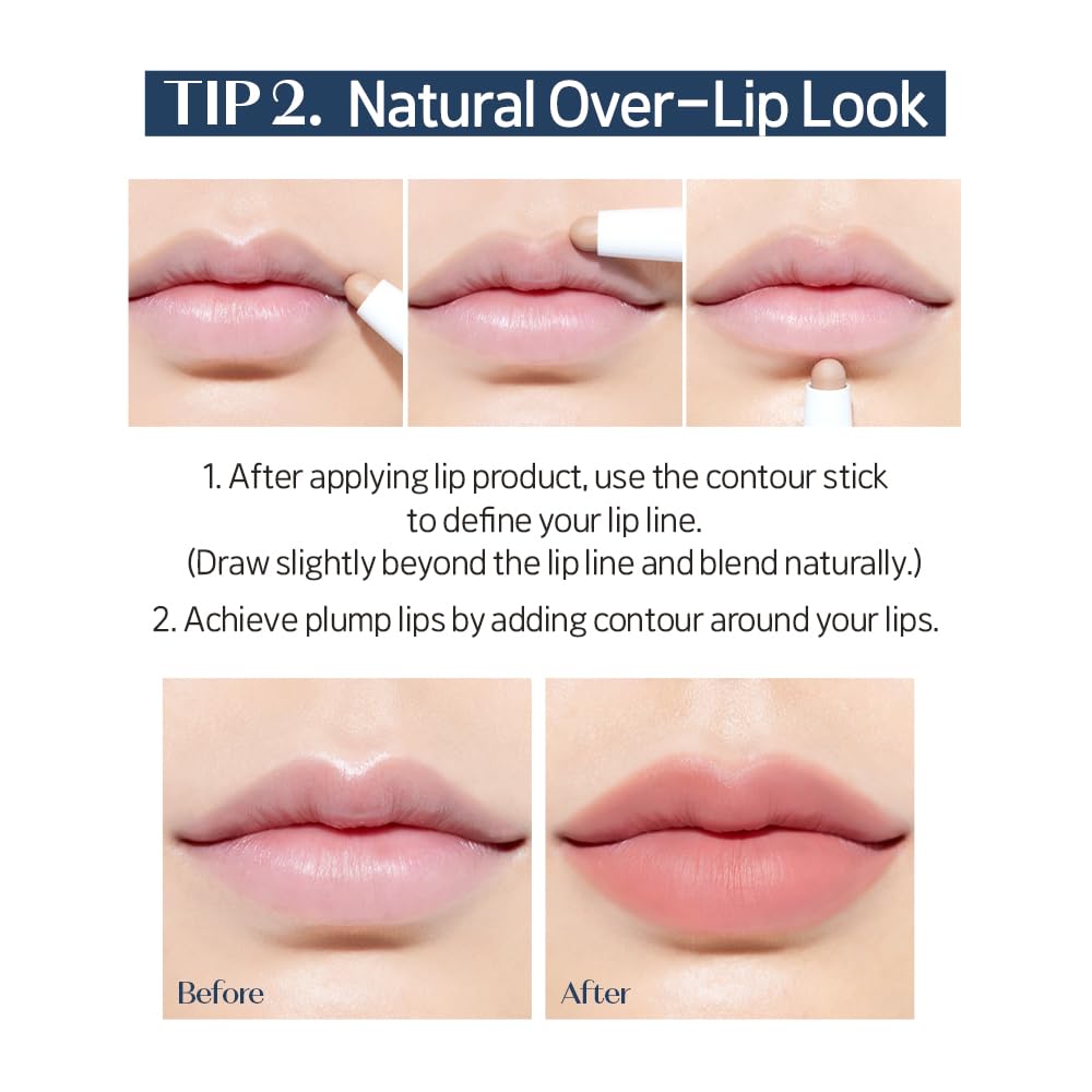 ETUDE Reborn Maker Contour Stick under-eye swatch for brightened definition