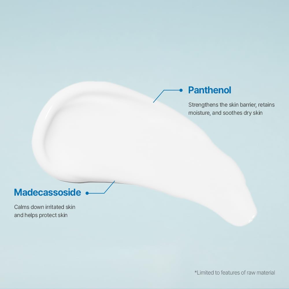 Soft application of ETUDE SoonJung cream into the skin for absorption.