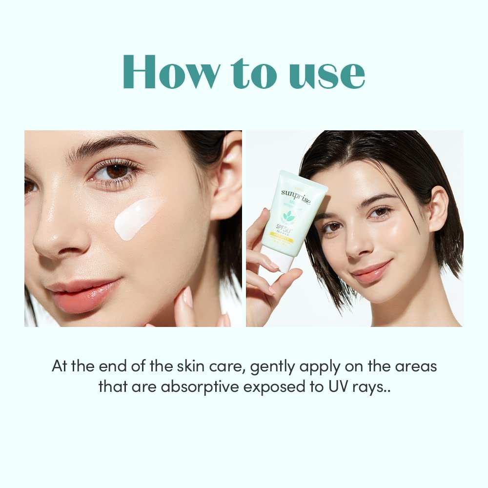 ETUDE Sunprise soothing application on skin suitable for sensitive types