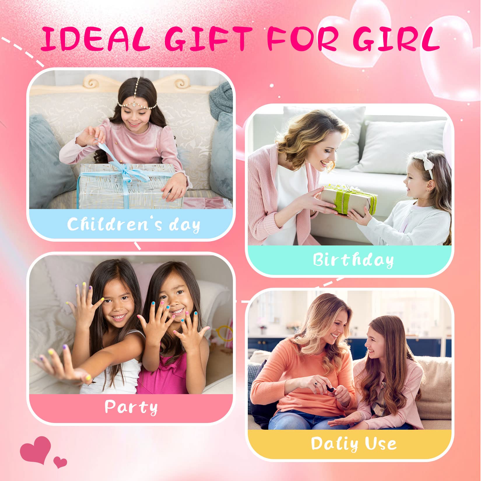 ETYJO gift box nail polish kit ready for birthday or holiday gifting