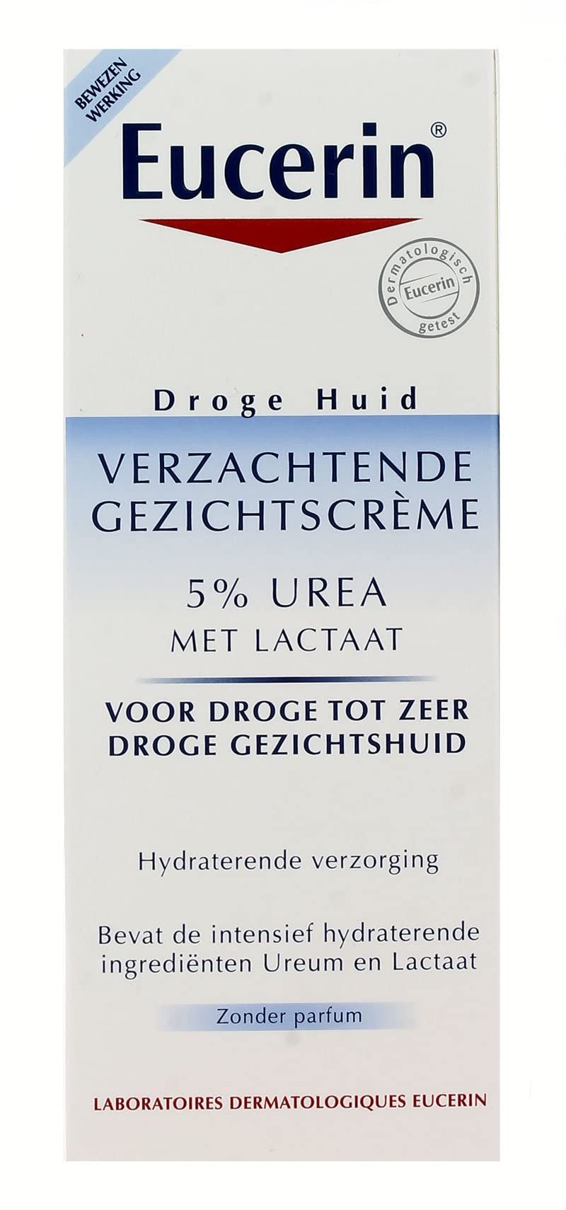 On-hand application of Eucerin 5% Urea cream reveals quick absorption