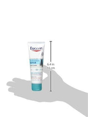 Eucerin Advanced Repair Foot Cream heel smoothing closeup demonstrates gentle exfoliation