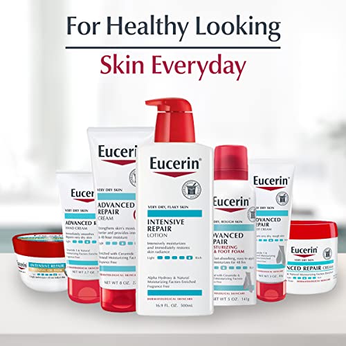 Hands and feet use case for Eucerin balm on dry areas
