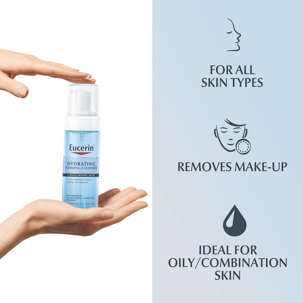 Eucerin Fragrance-free label indicates irritation-free daily use