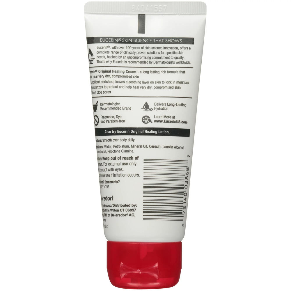 Close-up of creamy application with smooth coverage for dry skin.