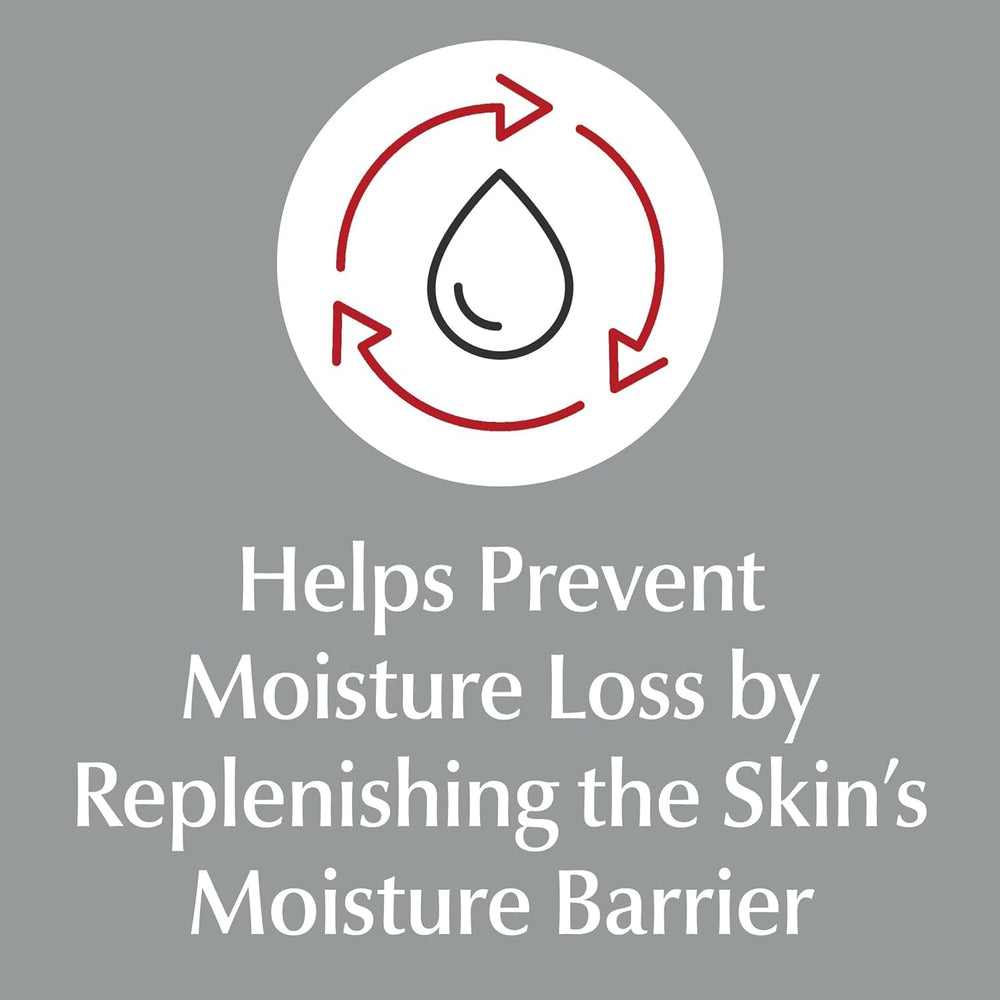 Cream applied to hand demonstrating quick absorption