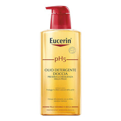 Eucerin PH5 Aceite de Ducha dúo 800 ml para piel sensible y defensa contra la deshidratación
