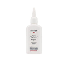 Eucerin Re-vitalizing Scalp Treatment bottle for thinning hair boosts energy and scalp comfort.