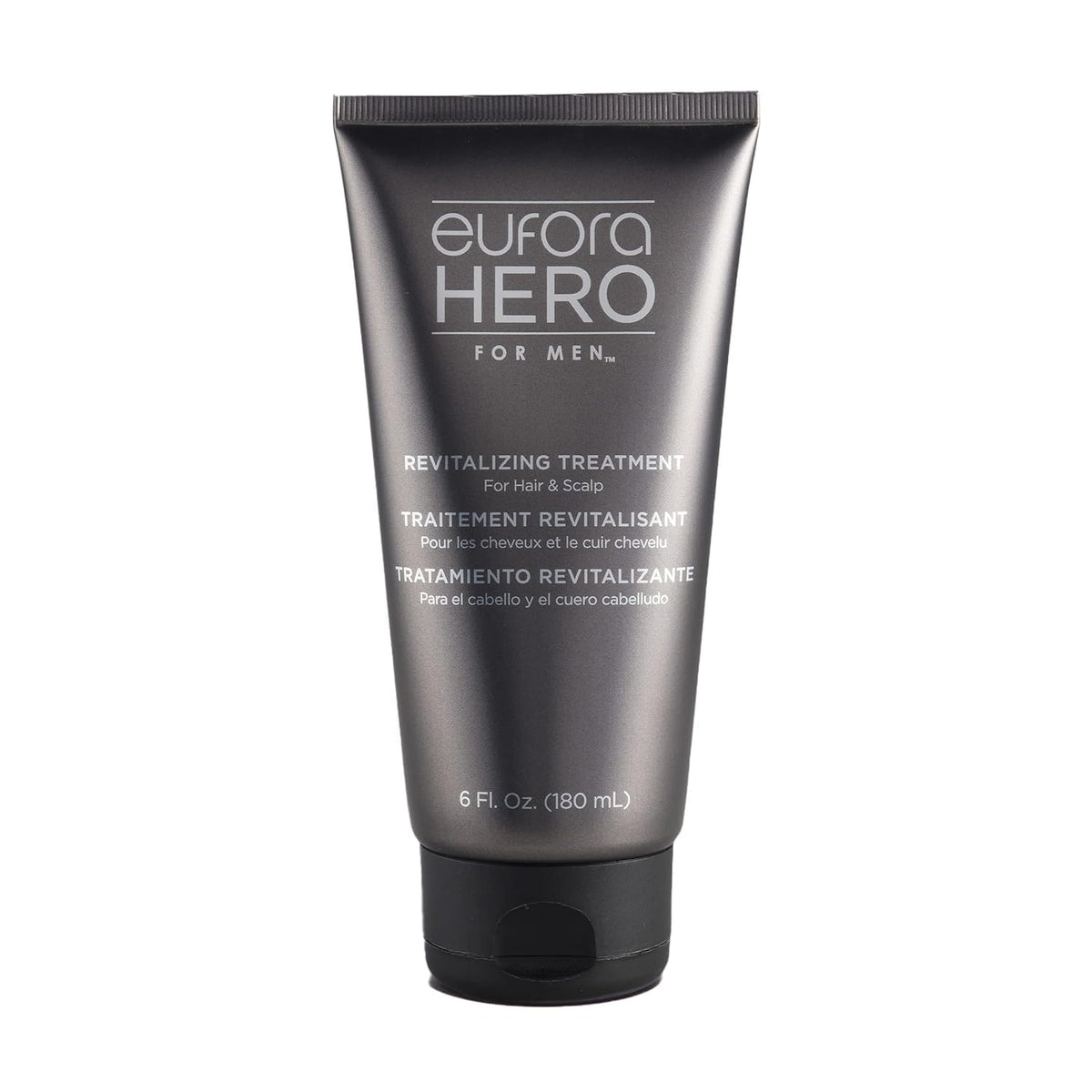 Eufora Hero Men Revitalizing Treatment bottle 6oz highlighting hydration and shine for hair
