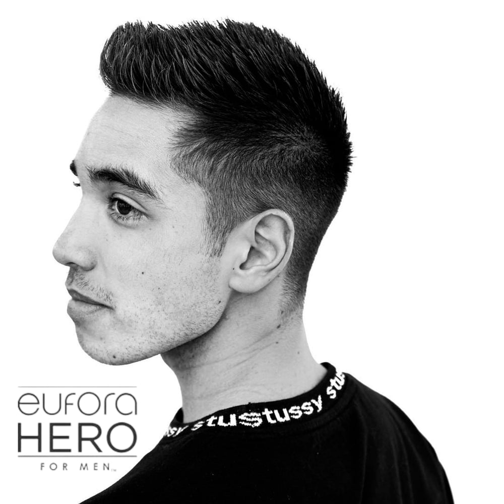 Eufora Hero Men menthol and camphor provide refreshing scalp sensation