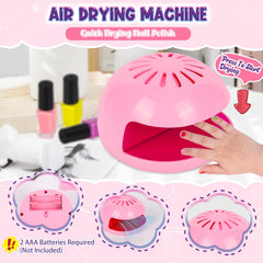 EULRGAUS nail dryer speeds drying with no UV exposure.