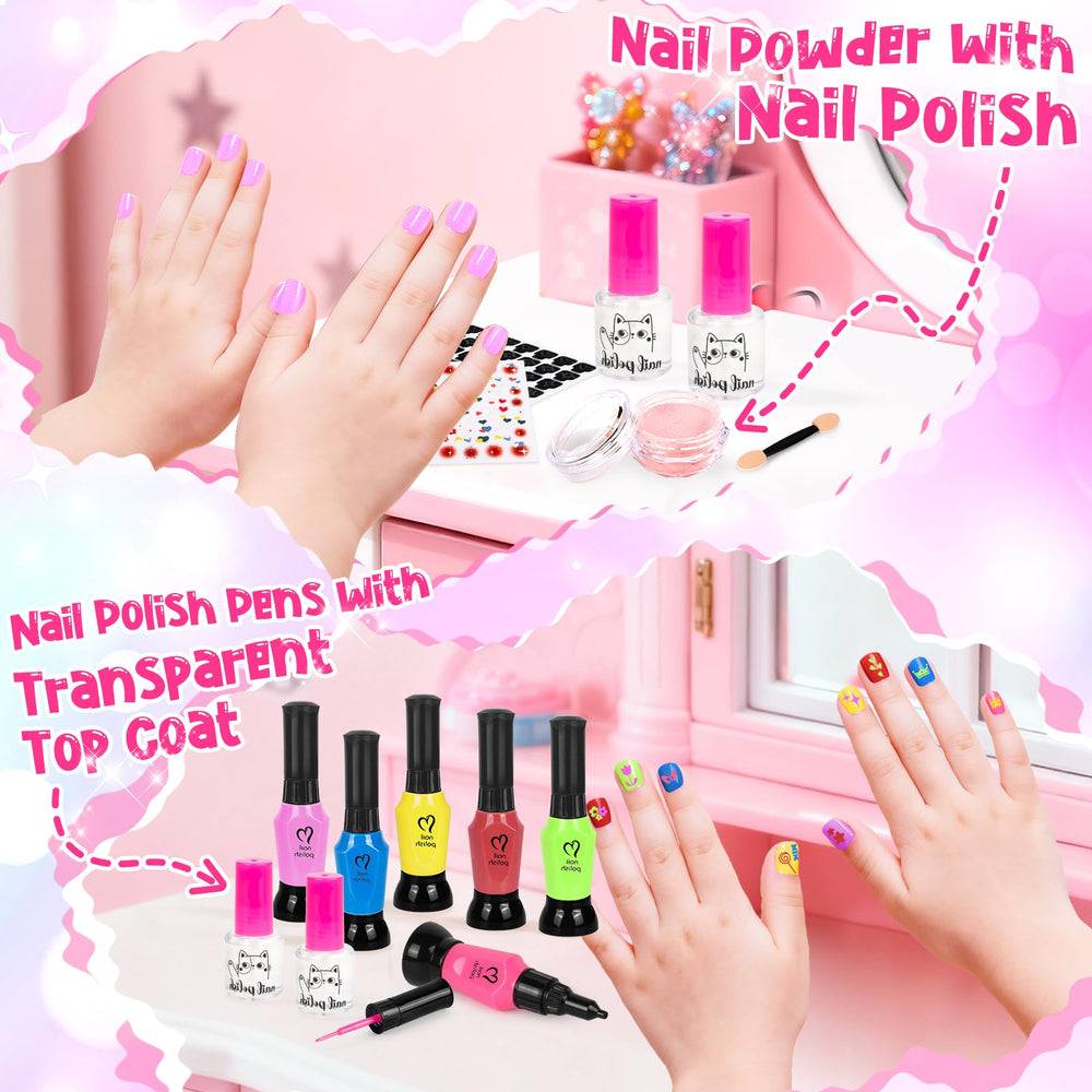 EULRGAUS quick-dry top coat for fast, smudge-free nails