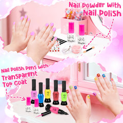 EULRGAUS quick-dry top coat for fast, smudge-free nails