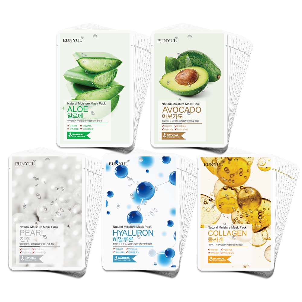 EUNYUL Aloe mask for deep hydration and radiant skin