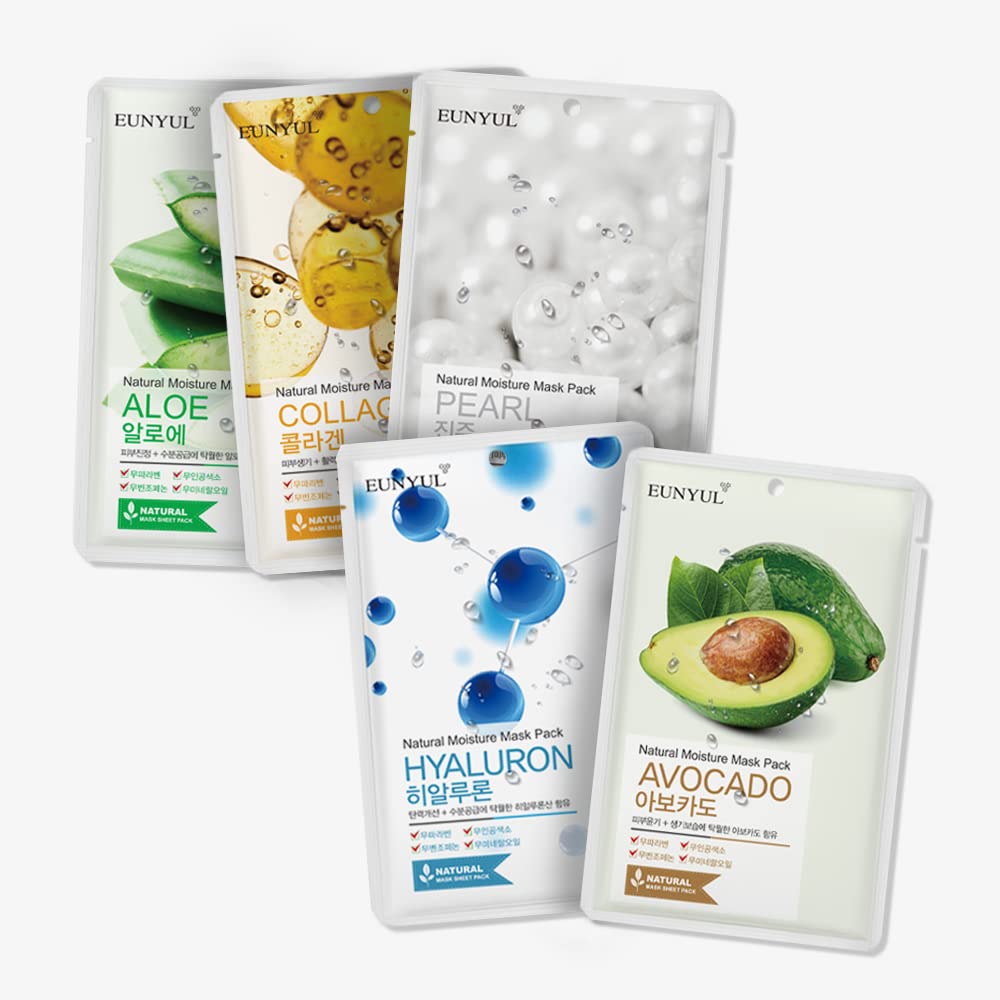 EUNYUL Avocado mask nourishes and softens dry, stressed skin