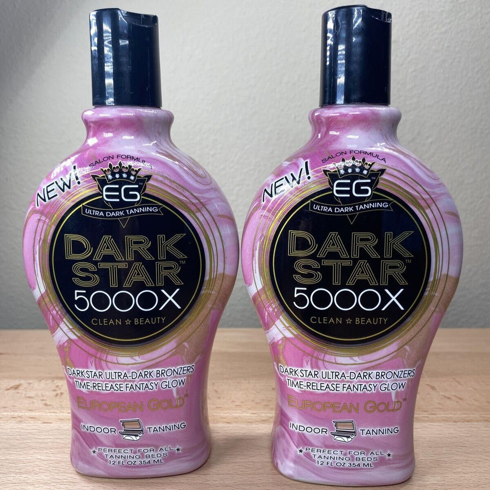 European Gold Dark Star 5000X indoor tanning session ready-to-bronze.