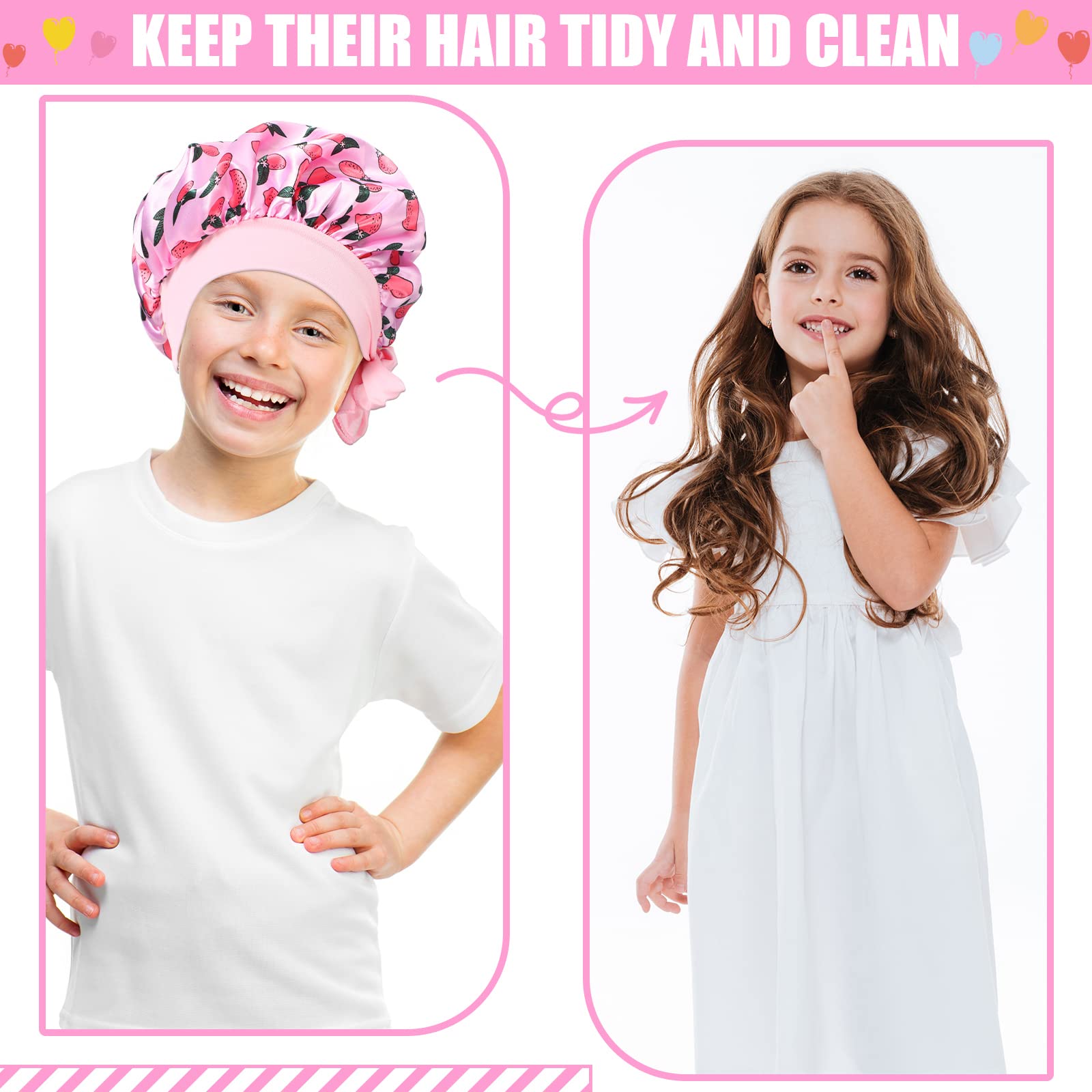 Eurzom braid-friendly bonnet helps manage braids without snagging.