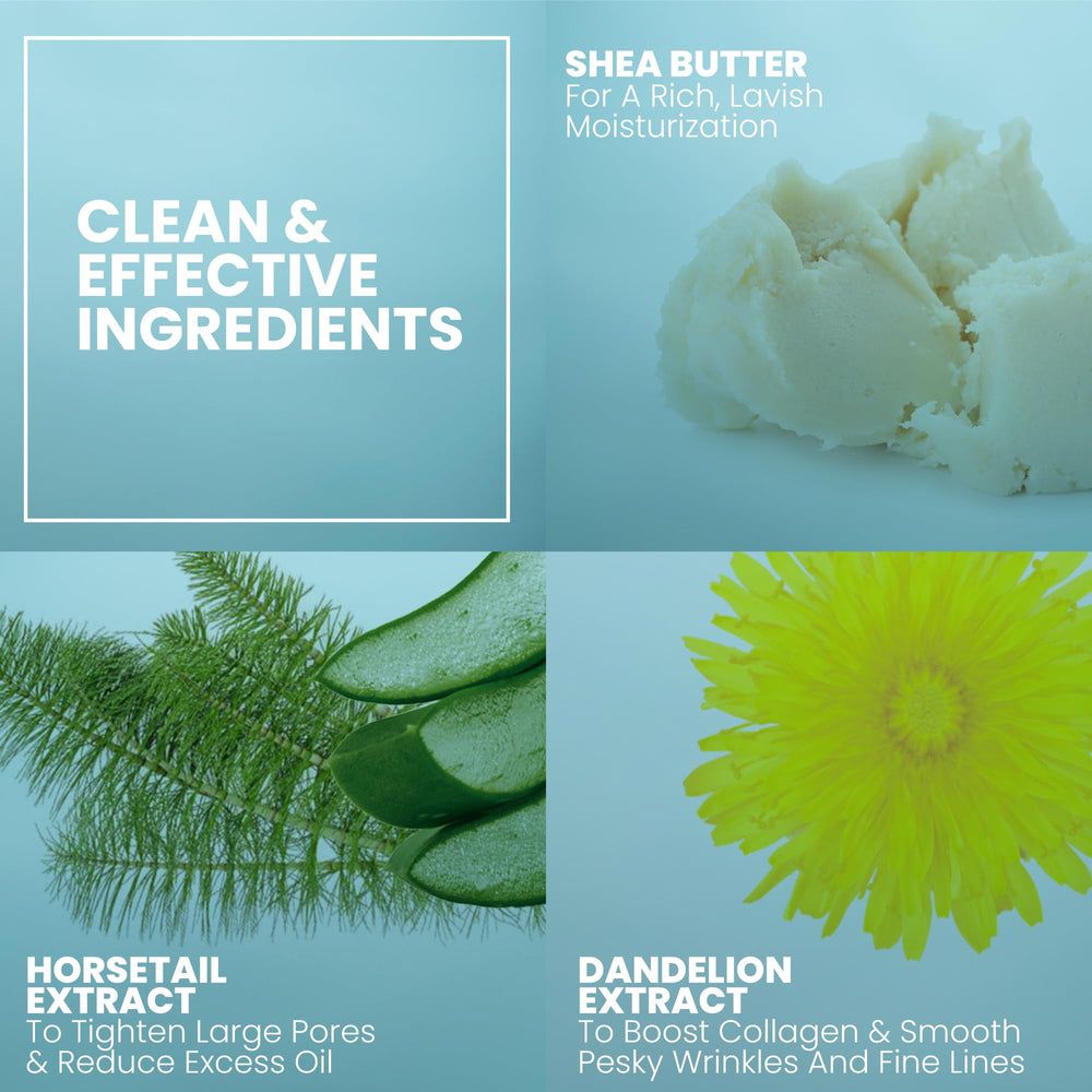 Eva Naturals clean beauty label conveys paraben-free, sulfate-free, dye-free formula.