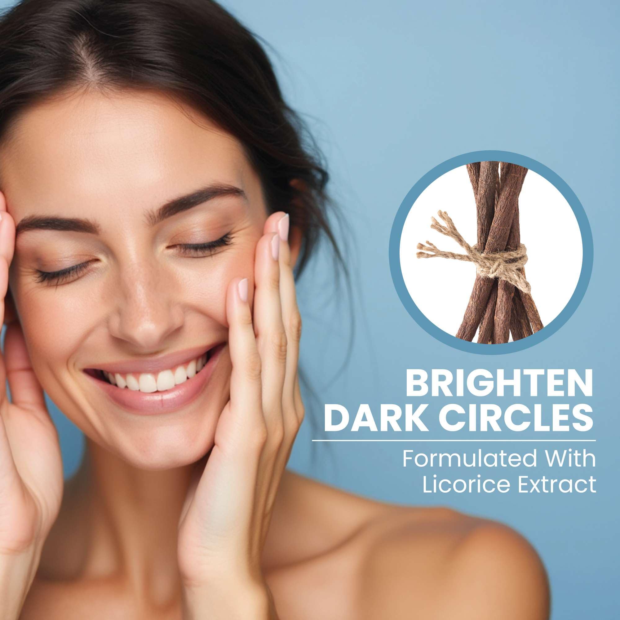 Eva Naturals Eye Gel jojoba oil nourishes and protects eye skin