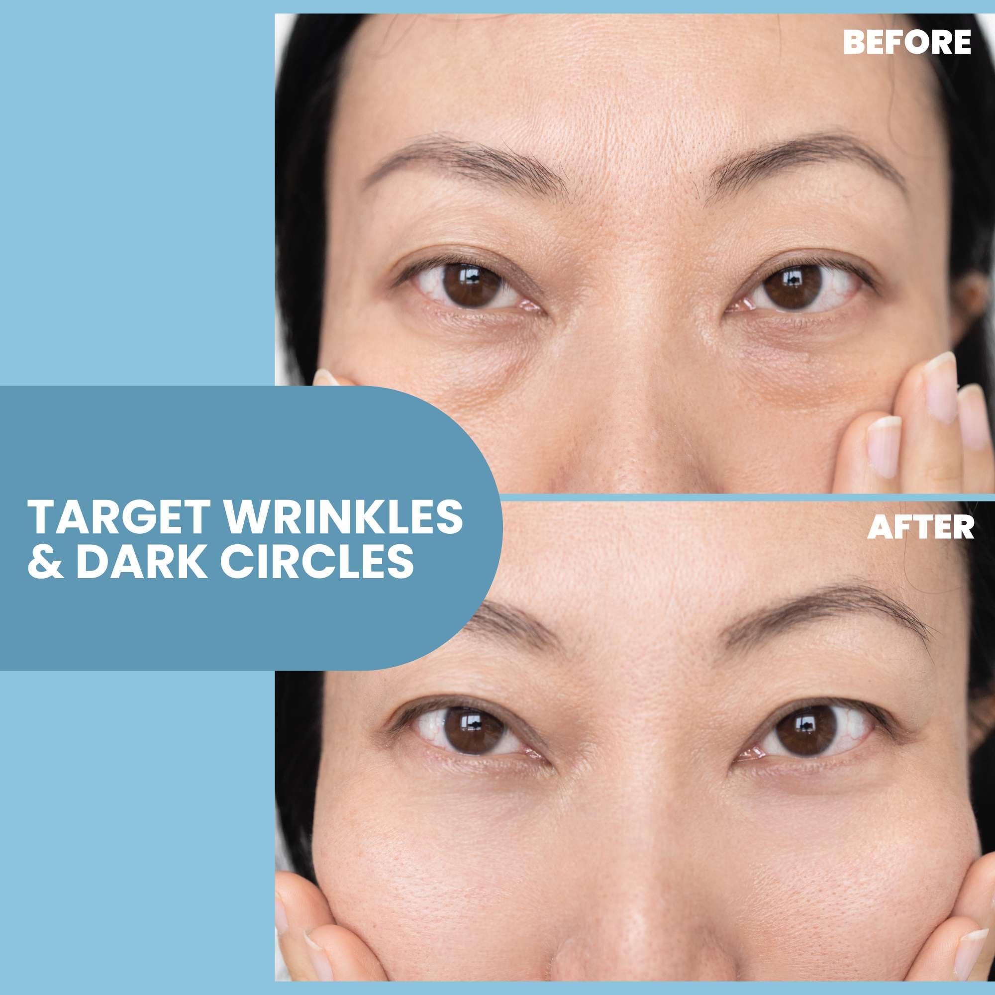 Eva Naturals Eye Gel Matrixyl 3000 peptide smooths fine lines