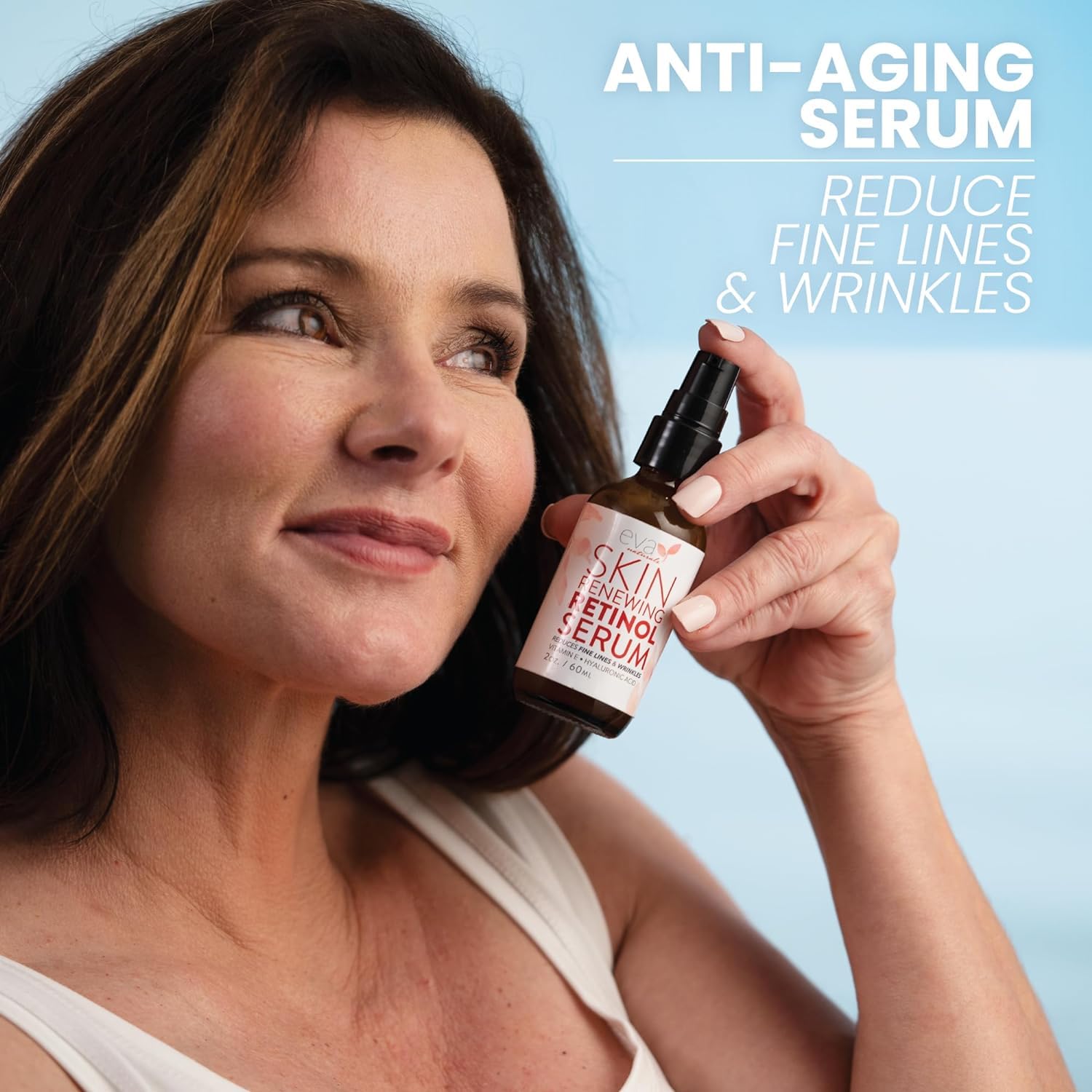 Close-up of serum texture indicating smooth, fast-absorbing hydration