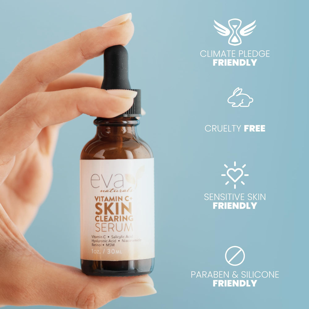 Gentle formula on sensitive skin supports calm and clear results.