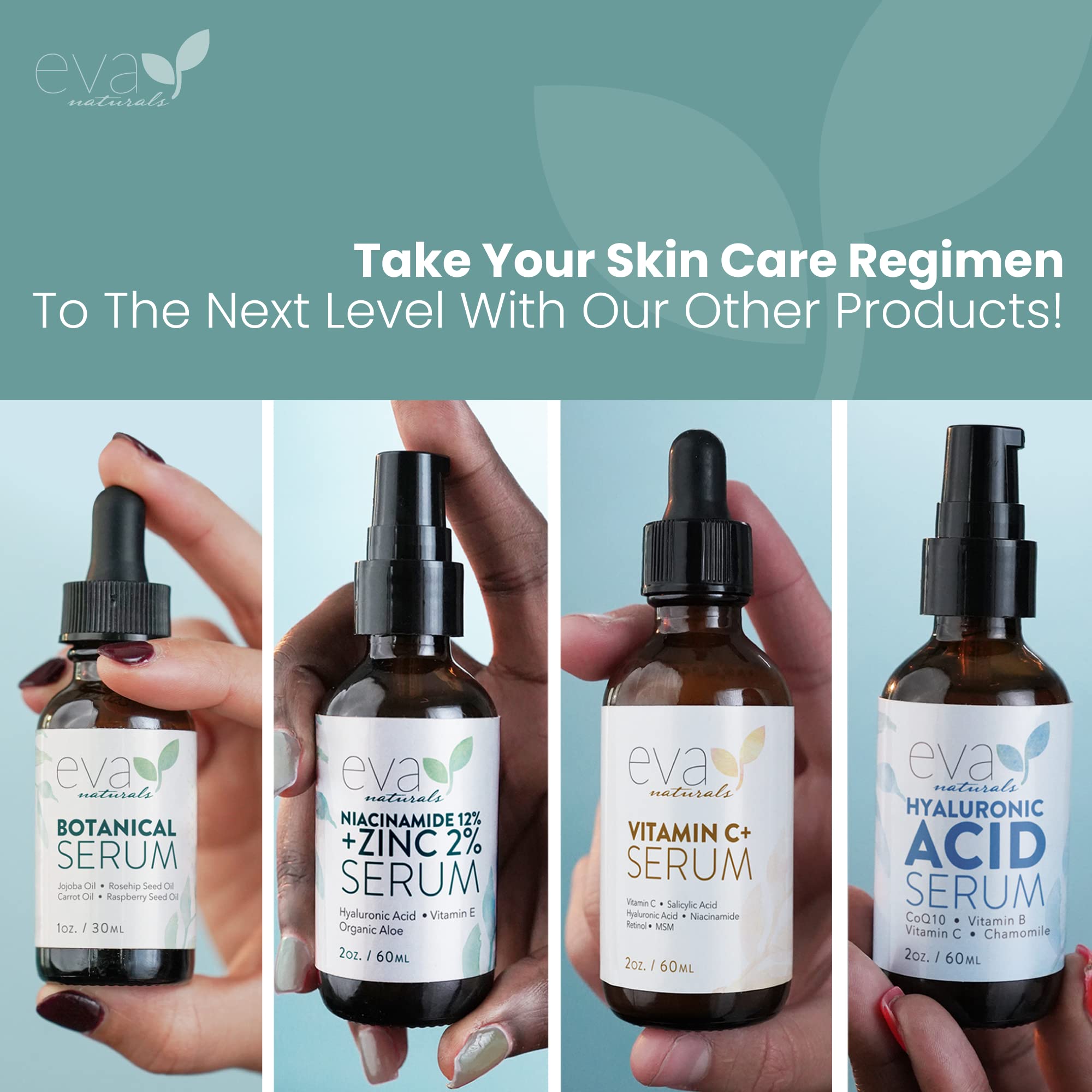 Serum layers well with moisturizer and sunscreen for daily care.