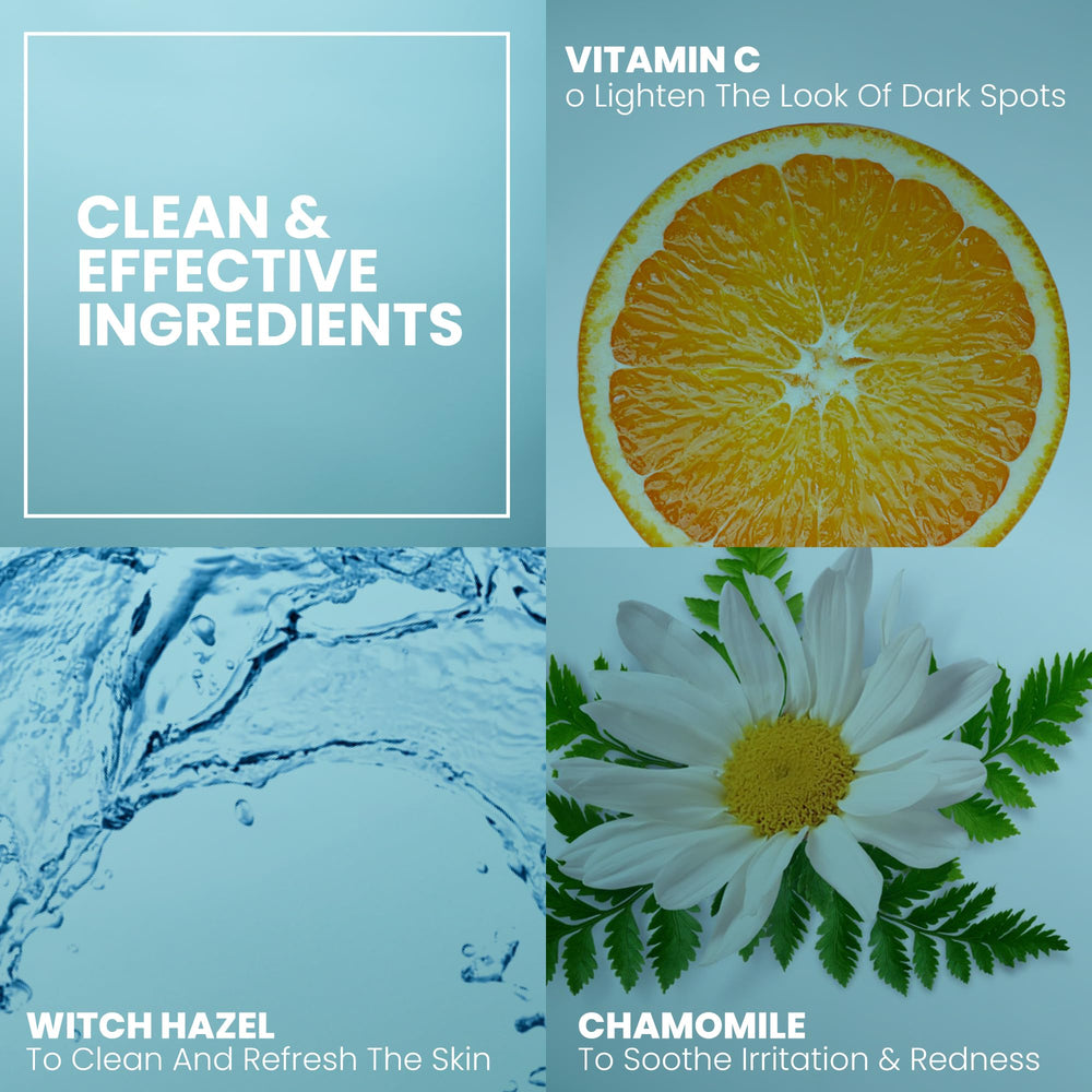 Eva Naturals Vitamin C Toner dandelion botanicals support clear-looking skin