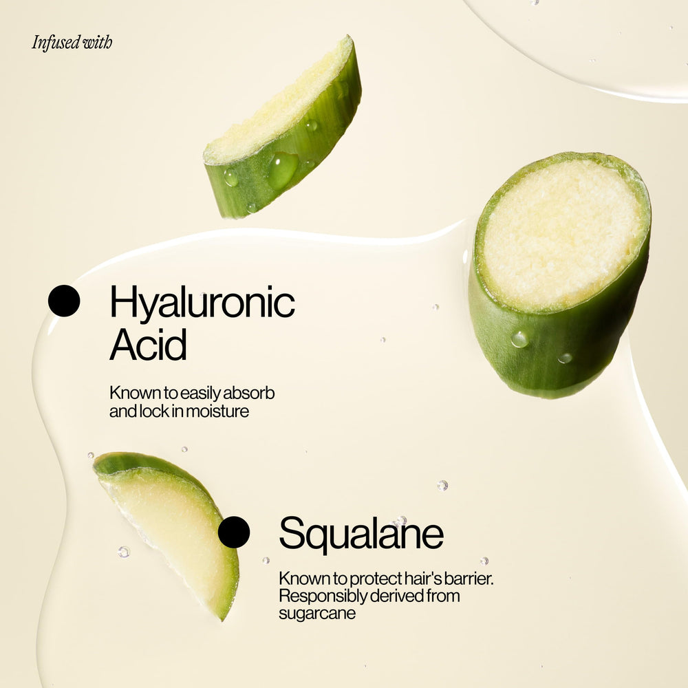 Eva NYC Hydrating Jelly Mask after-use hair softness close-up